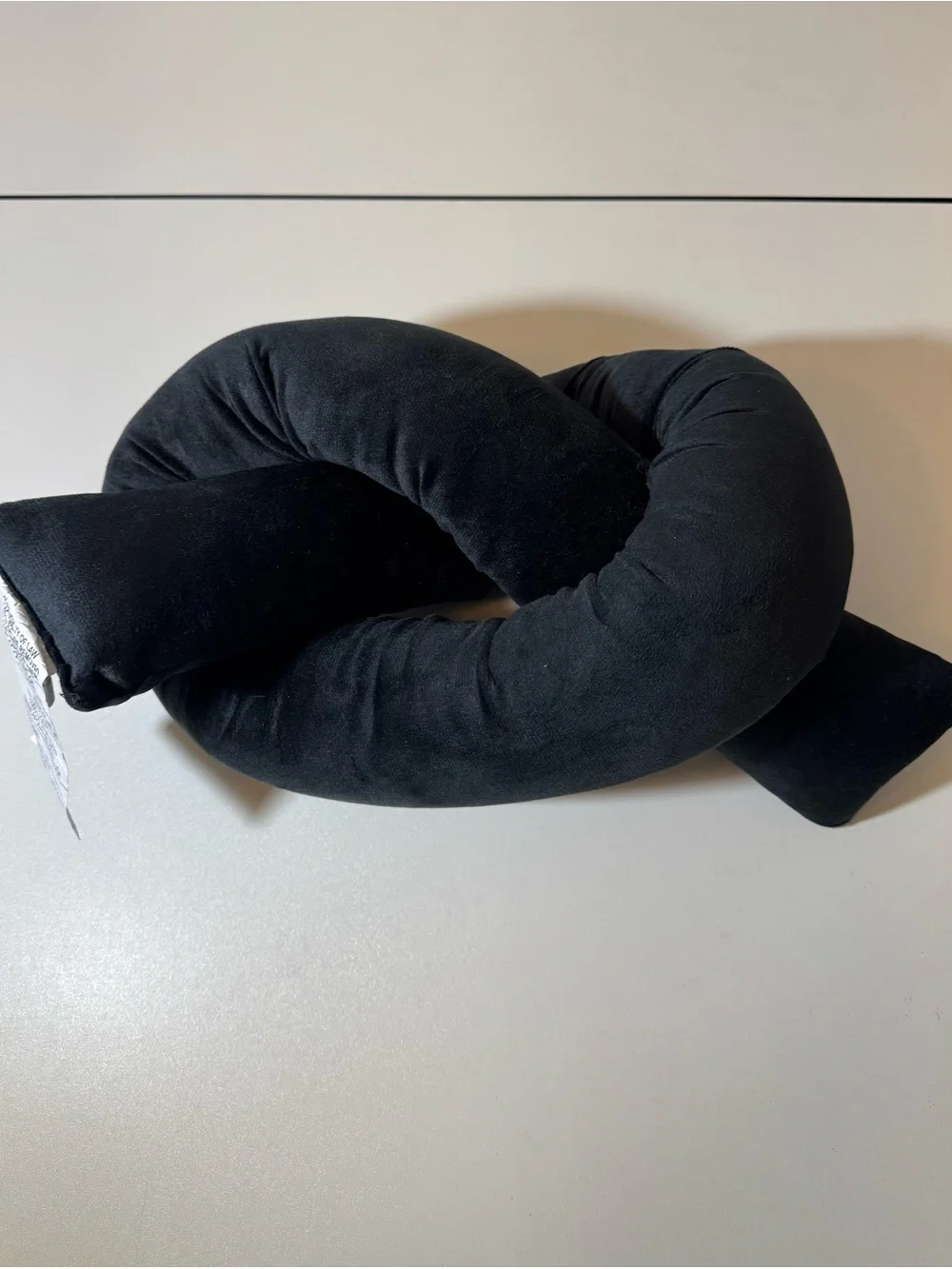 Target Black Knotted Accent Pillow